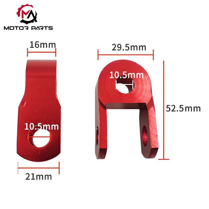 CNC motorkerékpár hátsó lengéscsillapító erősítő