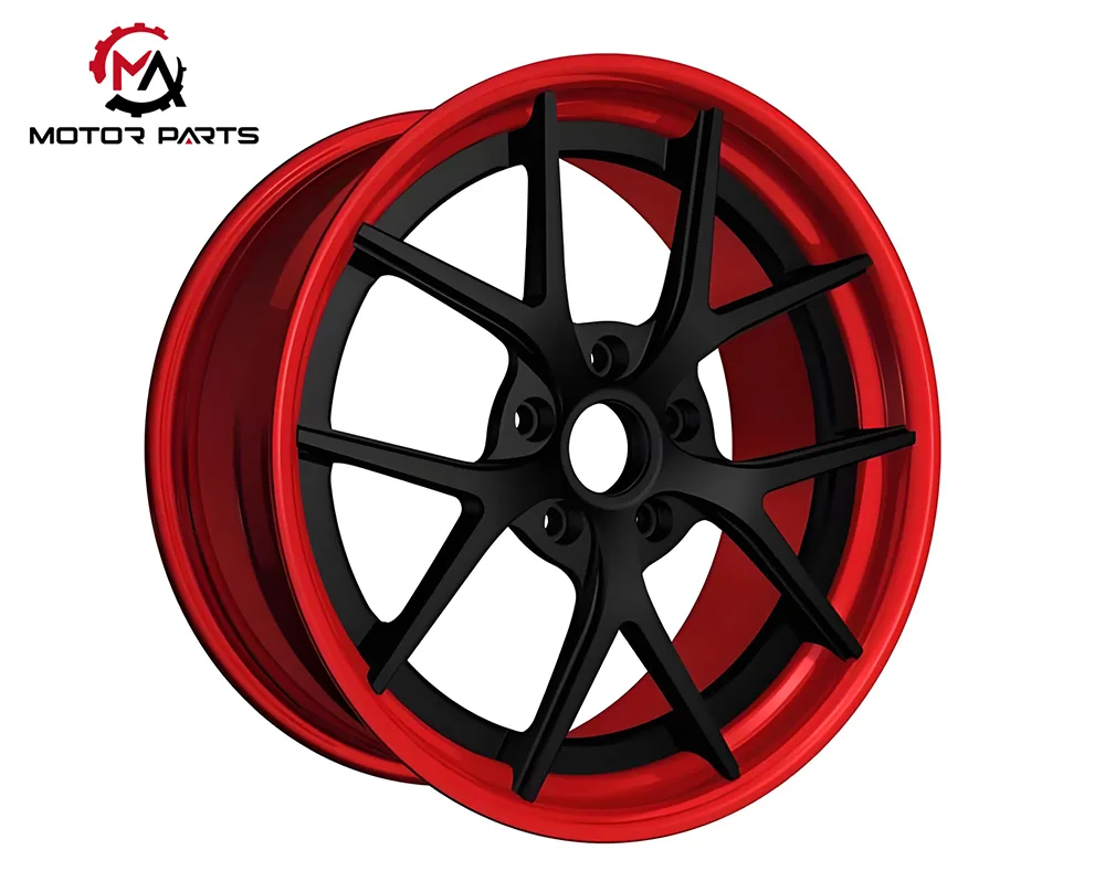 Motorcycle aluminum wheels