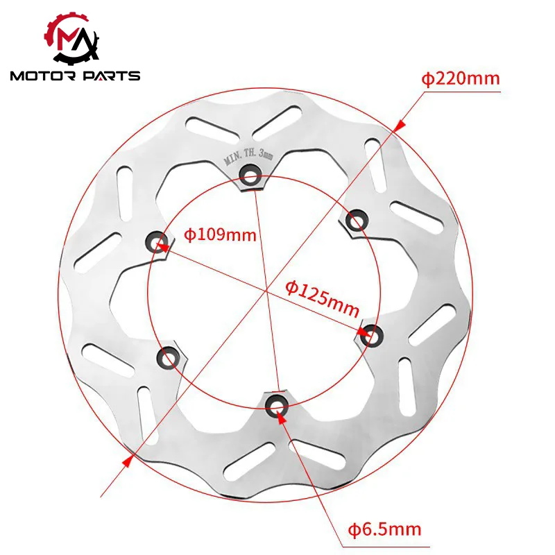 KTM terepjáró hátsó féktárcsa